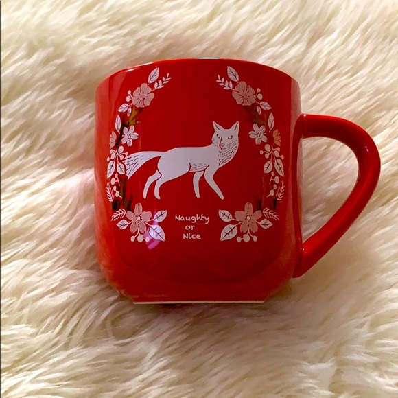 Naughty or Nice Fox Mug